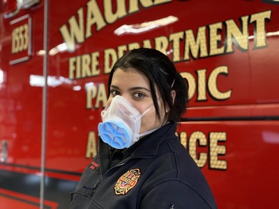 The MaskForce mask, developed by a consortium of Milwaukee-area businesses, including Briggs & Stratton Corporation, will be used by healthcare professionals to help prevent the spread of infection or illness during the COVID-19 pandemic.
