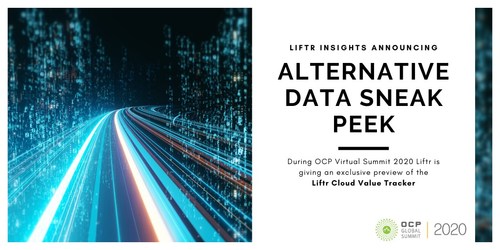 Liftr Insights has announced a new alternative data source, the Liftr Cloud Value Tracker, adding to their existing data products, which will draw the interest of the infrastructure supply chain and the investors who monitor its progress.
