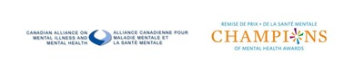 Logo : ACMMSM - Champions (Groupe CNW/Alliance canadienne pour la maladie mentale et la sant mentale)