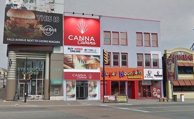 High Tide Inc. - Canna Cabana Niagara Falls (signage mock-up) (CNW Group/High Tide Inc.)