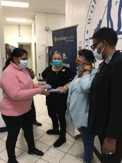 On April 29, East Side Health District staff members were pleased to receive Walmart gift cards to distribute to community members in need.
