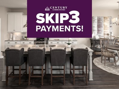 Century Communities and Inspire Home Loans announce Skip 3 Payments offer for homebuyers