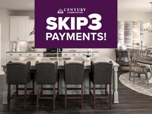 Century Communities Announces Skip 3 Payments Offer for New Homebuyers