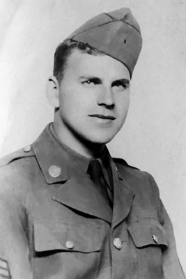 Alkabo native Vern Olson served in an armored infantry unit as a tank commander, as well as in the Transportation Corps, in Europe during WWII.