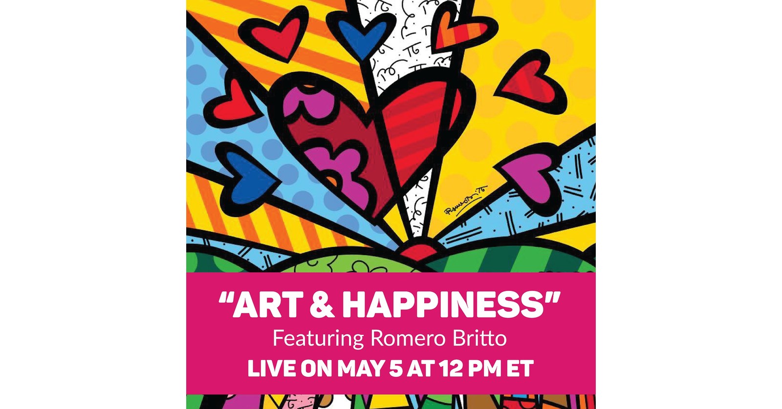 Artist Romero Britto makes a career out of happiness
