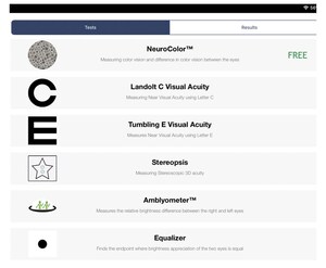 AMA Optics' Apple App Tests Vision Remotely at Home on iPad/iPhone