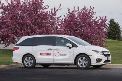 Honda delivered 10 Odyssey minivans to the City of Detroit to transport local residents and healthcare workers to COVID-19 testing.
