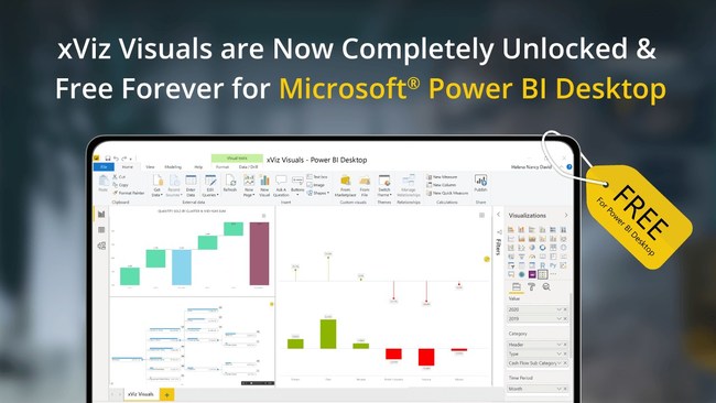 xViz is Free with Microsoft Power BI Desktop