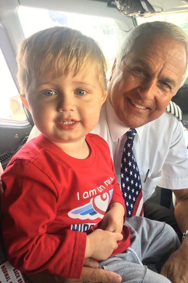 For more than a year, the national charity Miracle Flights has been flying 3-year-old Asher and his parents to California free of charge, so Asher can receive the cutting-edge treatment that's helping him overcome 23 life-threatening food allergies. Since 1985, Miracle Flights has provided 129,438 flights to help families like Asher's reach specialized medical care far from home.