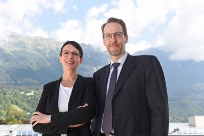 Susanne E. Herzog, Head of the Executive Education Department at MCI, and Markus Kittler, Academic Program Director, further developed the Executive PhD program in a highly professional manner with regard to the COVID requirements. © MCI
