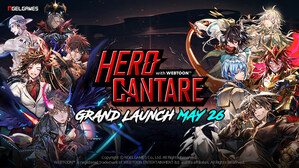 Hero Cantare With WEBTOON™ Will Now Launch on May 26