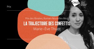 Le Conseil des arts et des lettres du Québec remet 10 000 $ à Marie-Ève Thuot, lauréate du Prix des libraires, catégorie Roman-Nouvelles-Récit