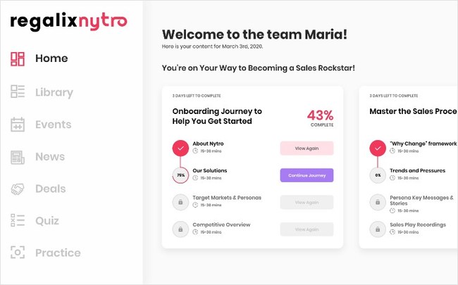 At the core of Regalix Nytro's AI technology is the ability to drastically decrease onboarding and ramp up time for new sellers by an order of magnitude.