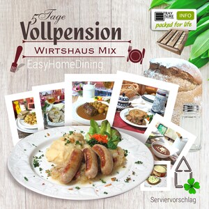 Leckere Komplettmenüs für die ganze Woche