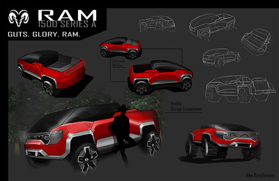 Three students from Michigan and California have taken the top spots in this year’s FCA Drive for Design contest. Entries submitted from high school students in grades 10-12 from across the country were reviewed virtually by FCA’s automotive design team. The 10-week competition asked students to sketch a Ram truck of the future. For detailed contest rules and information, visit www.FCAdrivefordesign.com.