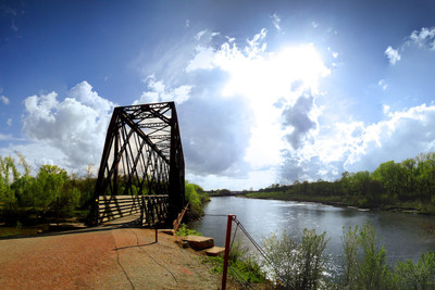 The Cowboy Recreation and Nature Trail in Nebraska is one of more than 145 host trails that comprise the route of the developing 3,700+ mile Great American Rail-Trail, a signature project of Rails-to-Trails Conservancy. Photo by Scott Bohaty, courtesy of Rails-to-Trails Conservancy.