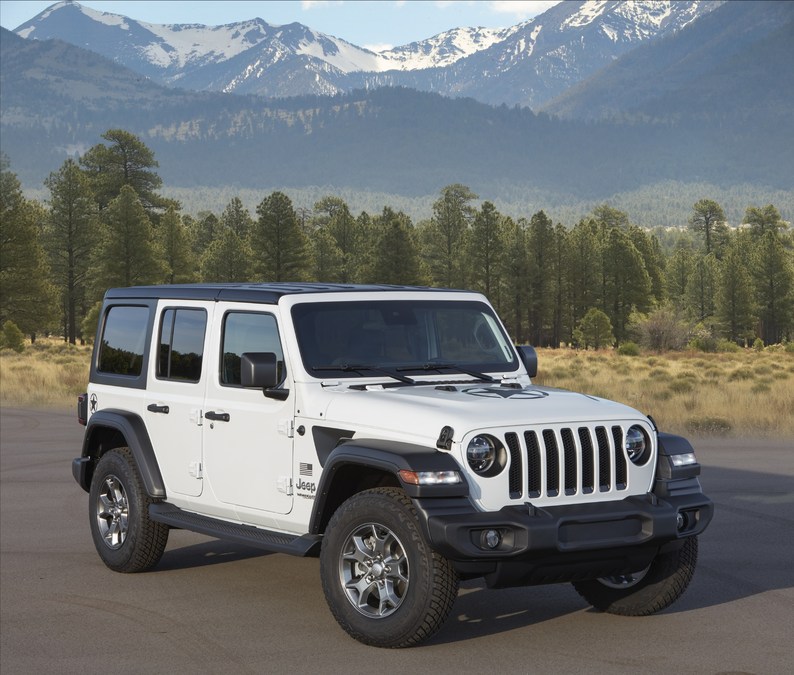 Jeep® Getting Greener; Wrangler's Environmental Impact Reduced by 15 Percent