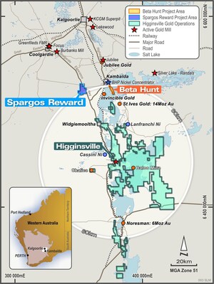 RNC Signs Purchase Agreement for Spargos Reward High-Grade Open Pit Gold Project in Western Australia; Proposes Name Change to Karora Resources to Align with its Strategy as a Growing Gold-focused