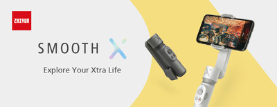 ZHIYUN launched SMOOTH-X, a new smartphone gimbal featuring stylish design and brand new app