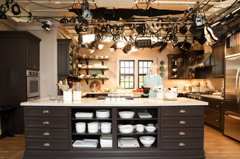 Martha Stewart Turkey Hill Kitchen Set, Props and Lighting, and Emeril Lagasse Kitchen for Auction at Kaminski Auctions, May 17th 2020 at 10:00AM EST