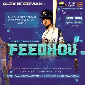 Houston Astros' Alex Bregman Turns Video Games Into Houston Food Bank Fundraiser