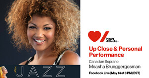 Measha Brueggergosman Up-close &amp; Personal Facebook Live Event in support of Heart &amp; Stroke