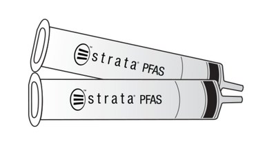 Introducing Strata PFAS, a new novel type of solid phase extraction (SPE) cartridge for extracting per- and polyfluorinated substances (PFAS) from water.