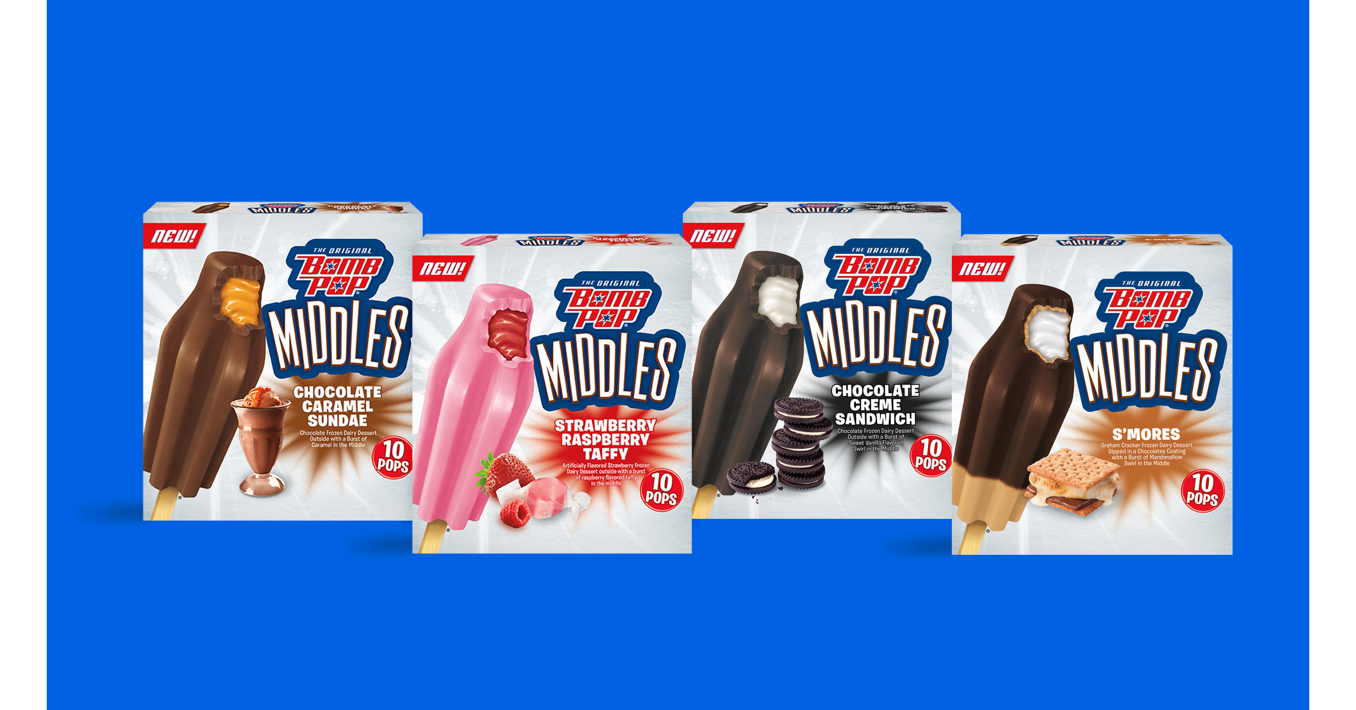 It S Not One Thing Bomb Pop Launches Middles With An Ice Creamy Outside And Gooey Middle