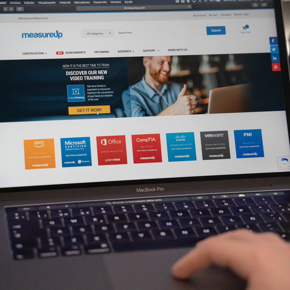 Thousands of professionals use MeasureUp in digital skills training, with special emphasis on technologies that support remote working and digital transformation