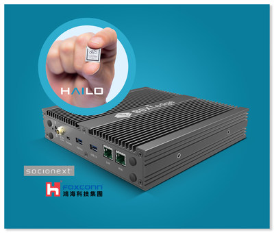 The Hailo-8(TM) deep learning processor, combined with Foxconn's 
