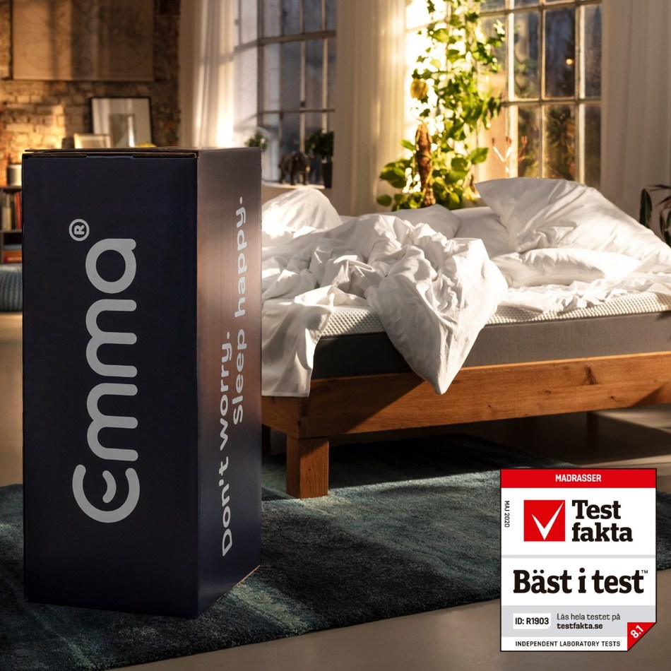 Emma Mattress Outshines Swedish Competitors In Latest Testfakta Test