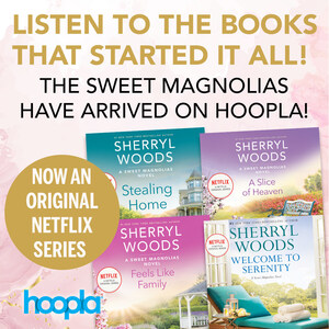 Dreamscape Media Releases Sherryl Woods Audiobook Collection in Leadup to Netflix Premiere of Sweet Magnolias Series