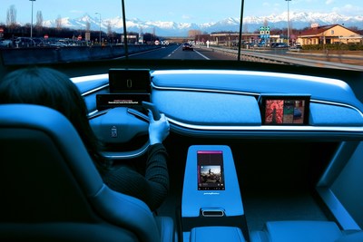 Pininfarina’s responsive User Experience for the mobility of the future. (PRNewsfoto/Pininfarina)