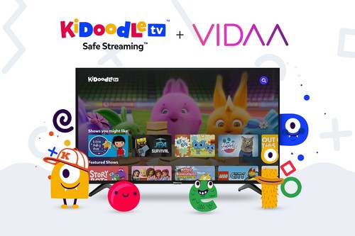 Kidoodle.TV officially available on VIDAA-Enabled TVs for families around the world.