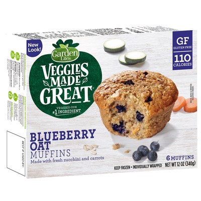 Veggies Made Great Blueberry Oat Muffins