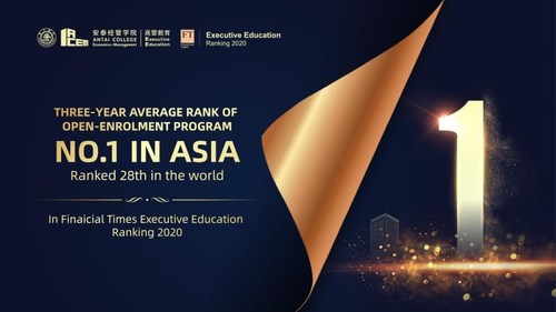 ACEM ranks No.28 and No.29 in 2020 FT Global Executive Education Ranking in terms of open courses