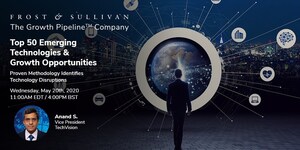Frost &amp; Sullivan Delivers the 50 Most Disruptive Technologies and their Global Market Potential