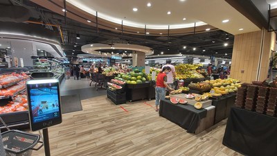 Installation of Temperature Scanner with Face Recognition infront of Aeon, Kuala Lumpur