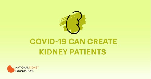 COVID-19 Patients are becoming kidney patients but most Americans are unaware. A new Harris Poll indicates only 1 in 5 Americans are aware kidneys can fail due to coronavirus.