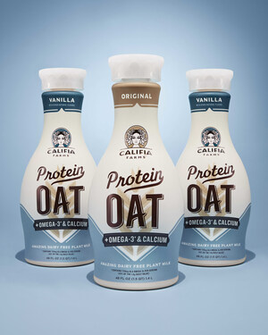 Califia Farms Debuts 'Protein Oat', The Perfect Alternative To Dairy Milk Made With 8 Grams Of Plant Protein And 9 Essential Amino Acids