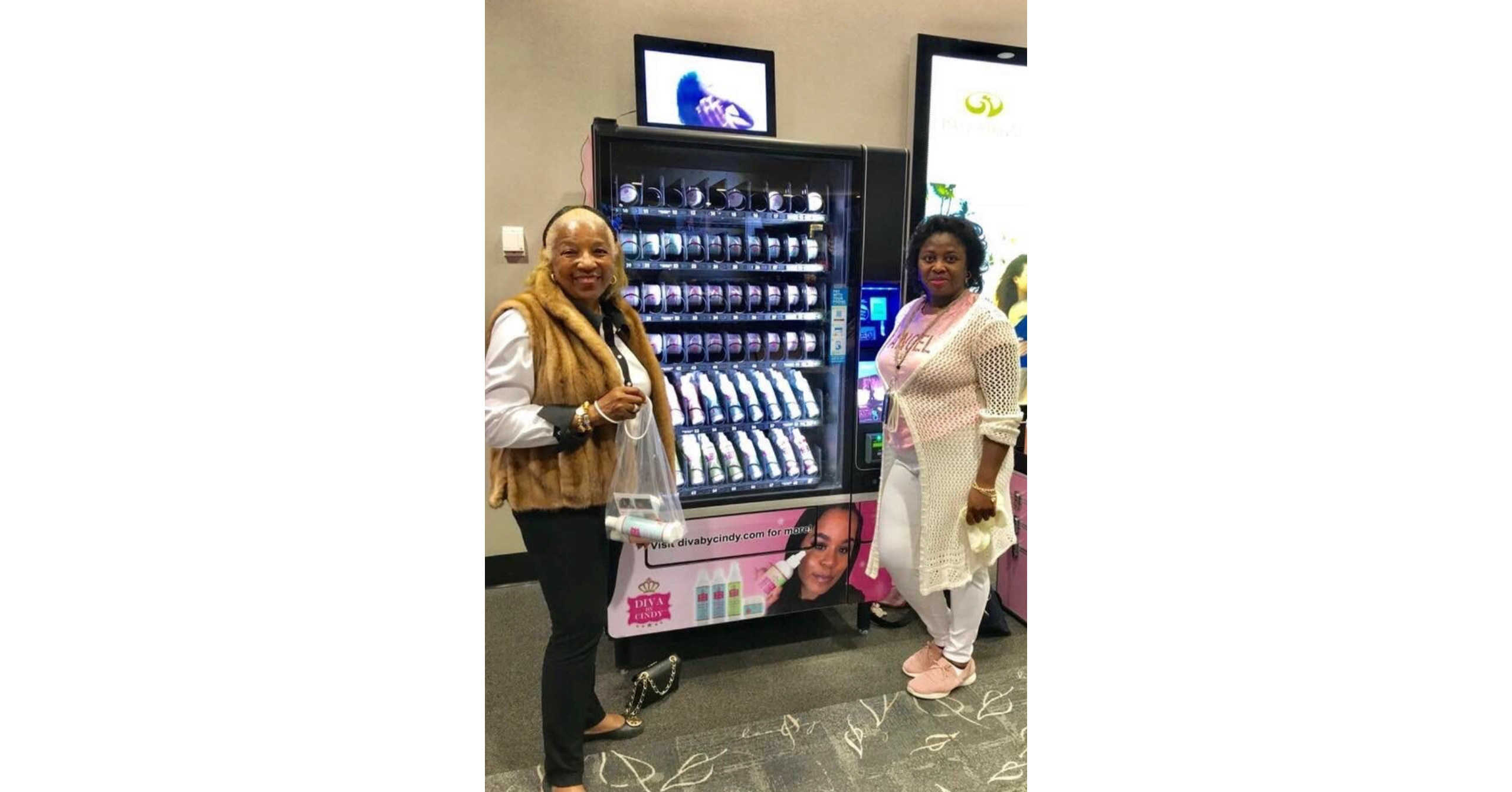 Diva Takes Flight: First Natural Hair Care Vending Machine