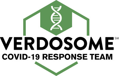 Verdosome introduces saliva-based test for SARS-CoV-2, the virus that causes COVID-19. (PRNewsfoto/Verdosome)