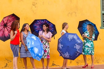 Beautiful stylish umbrellas for women that protect you from the sun and are eco-friendly!