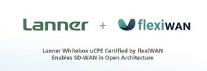 Lanner Whitebox uCPE Certified by flexiWAN Enables SD-WAN in Open Architecture