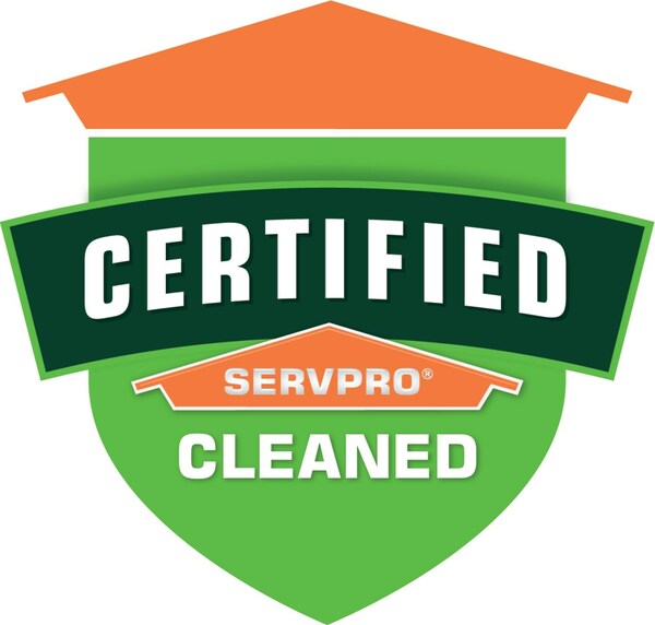 Certified: SERVPRO Cleaned