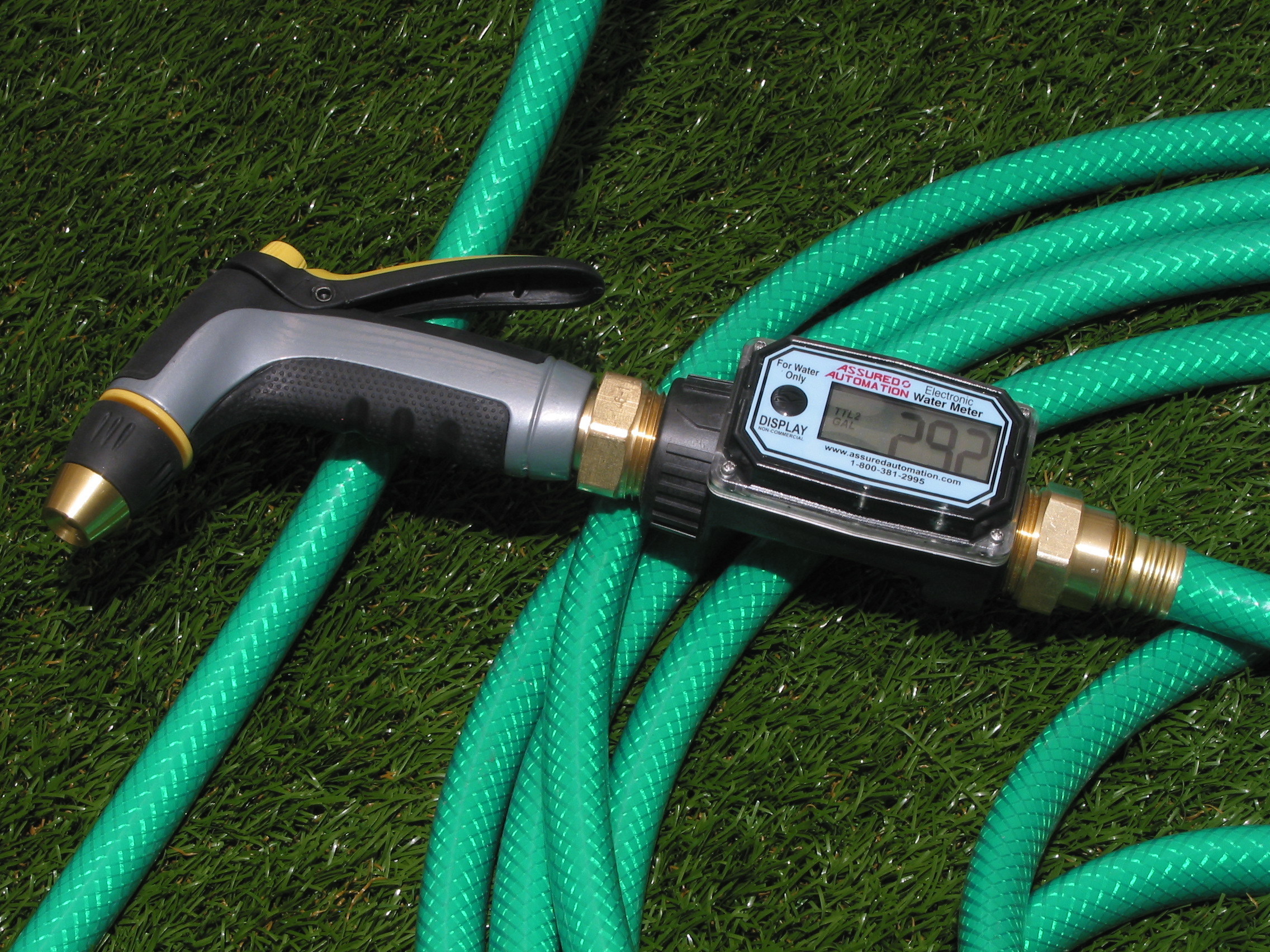 Digital And Mechanical Garden Hose Water Meters Take Control Of Water Usage With A Flow Meter From Assured Automation