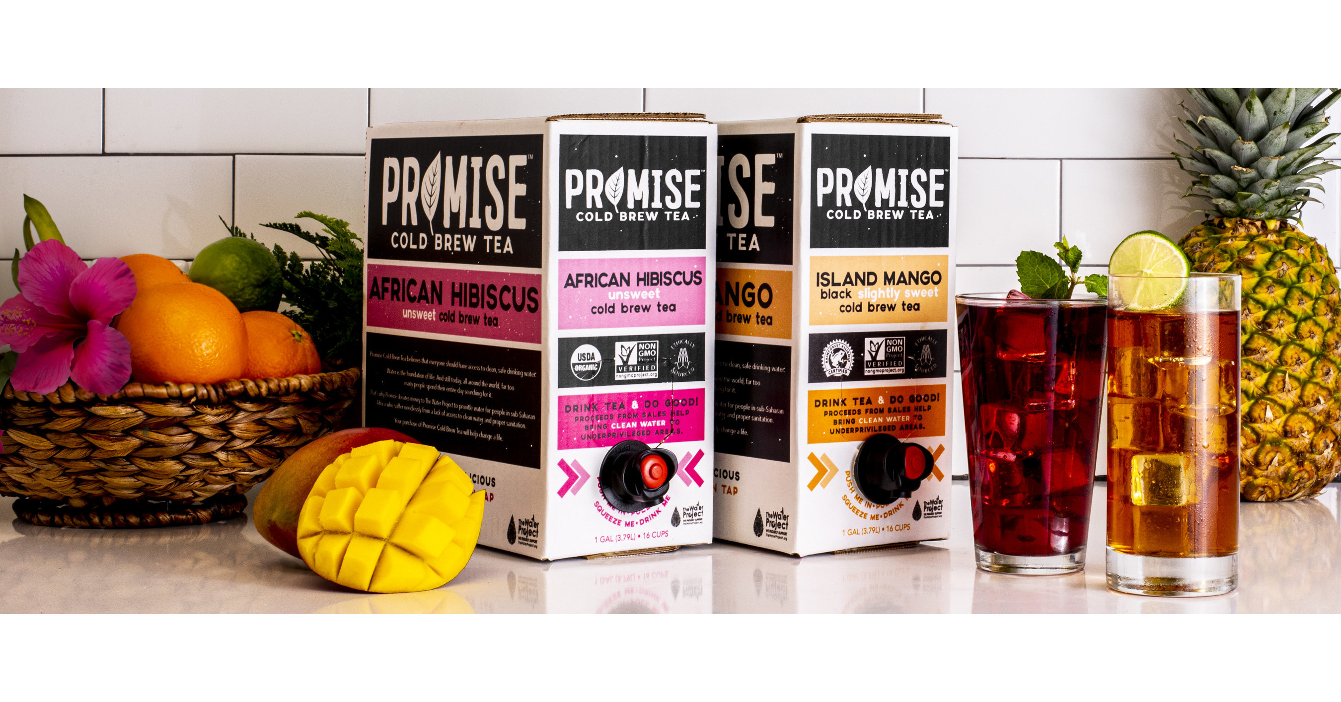 Promise Beverages™ Launches a Cold Brew Tea Line Paired with a Social Mission to Sip and Feel Good About - PRNewswire