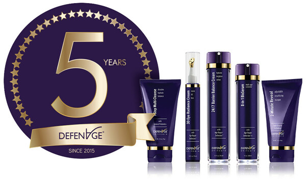 DefenAge® New Skin Celebrates Five Year Anniversary