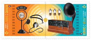 Canada Post celebrates a century of radio broadcasting in Canada