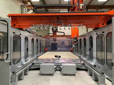 Ascent's large-format additive manufacturing machine.